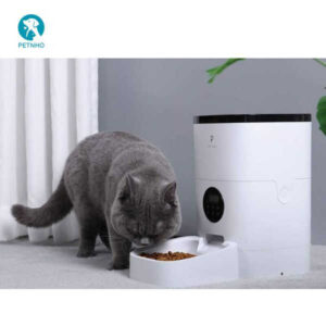 Khay đựng thức ăn cho mèo tự động